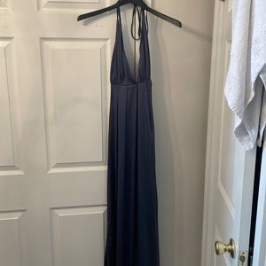 Beautiful blue prom dress or wedding dress
